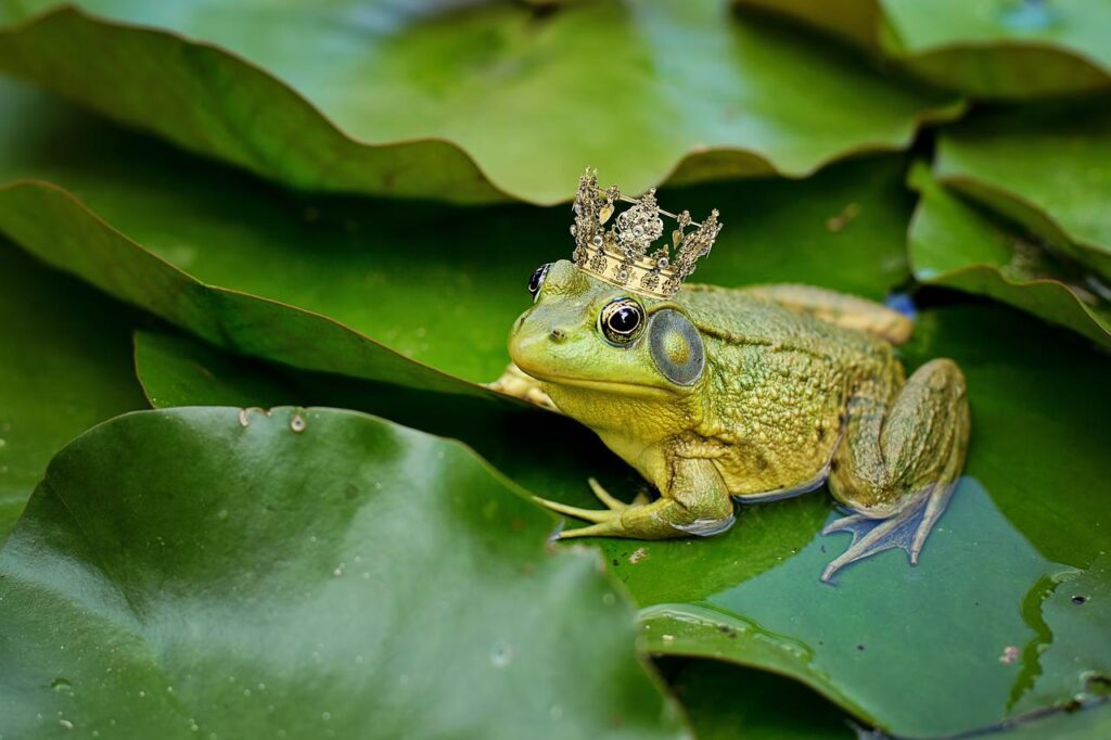 bull frog, green, pond-2525989.jpg