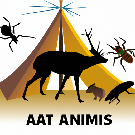 will animals attack a tent